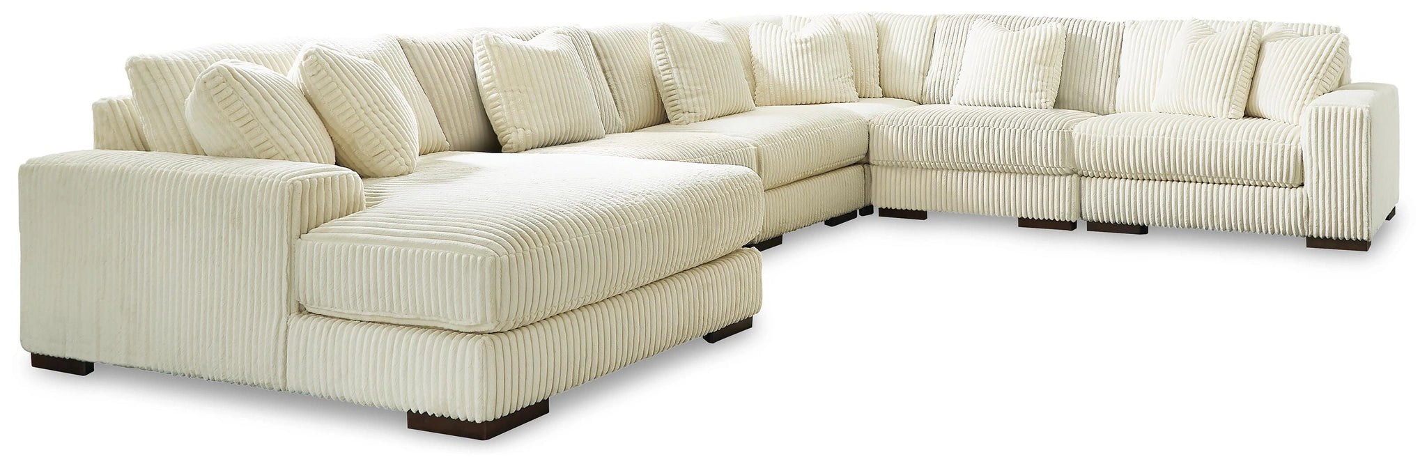 Lindyn Sectional with Chaise - Dream Home Furniture & Mattress (Waite Park, MN)
