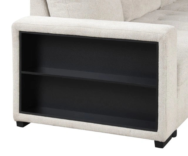 Stockwell Sleeper Sofa Sectional - Dream Home Furniture & Mattress (Waite Park, MN)