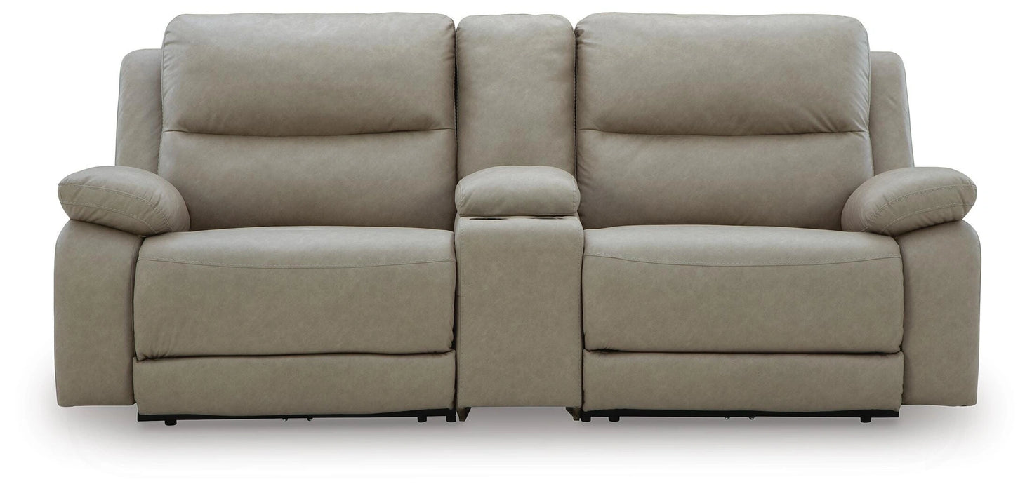 Narwhal Place Power Reclining Sectional - Dream Home Furniture & Mattress (Waite Park, MN)