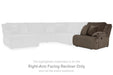 Top Tier Reclining Sofa Chaise Sectional - Dream Home Furniture & Mattress (Waite Park, MN)