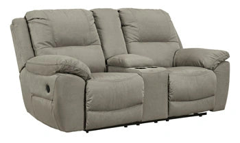 Next-Gen Gaucho Reclining Loveseat with Console - Dream Home Furniture & Mattress (Waite Park, MN)