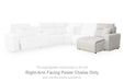 Modmax II Power Reclining Sectional with Chaise - Dream Home Furniture & Mattress (Waite Park, MN)