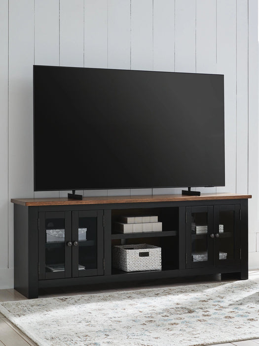 Wildenauer 76" TV Stand - Dream Home Furniture & Mattress (Waite Park, MN)