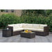 Ilona Brown/Beige End Table - Dream Home Furniture & Mattress (Waite Park, MN)