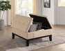 FAZIO Storage Ottoman, Beige - Dream Home Furniture & Mattress (Waite Park, MN)
