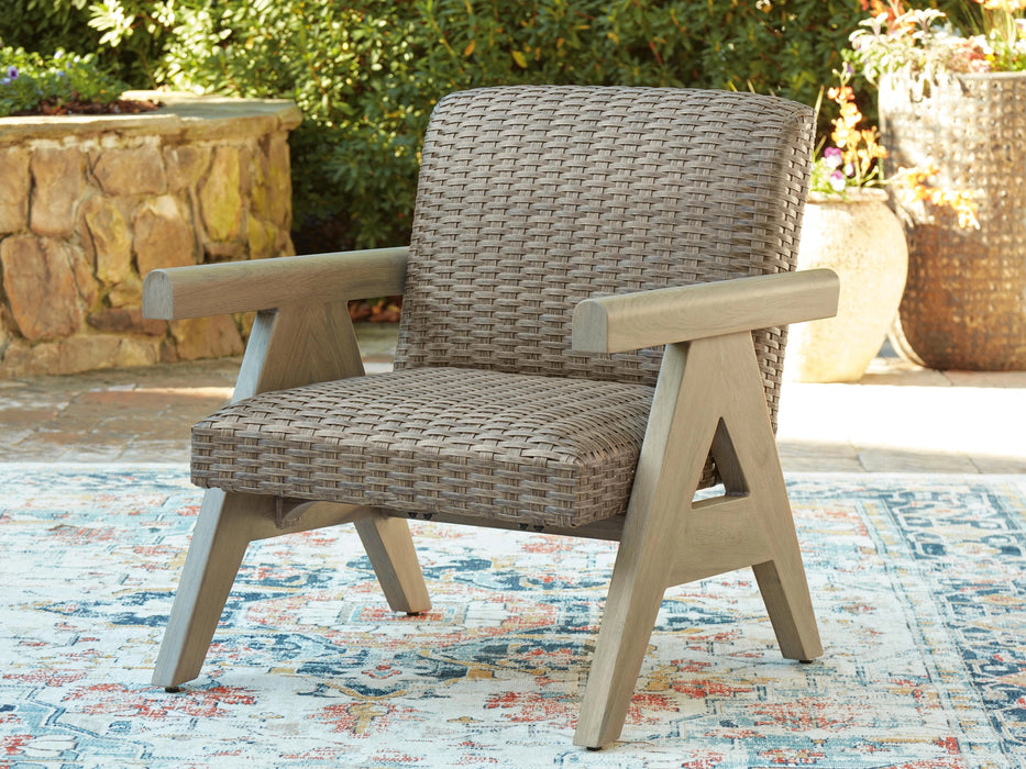 Cliff Trails Outdoor Rocking Lounge Chair - Dream Home Furniture & Mattress (Waite Park, MN)