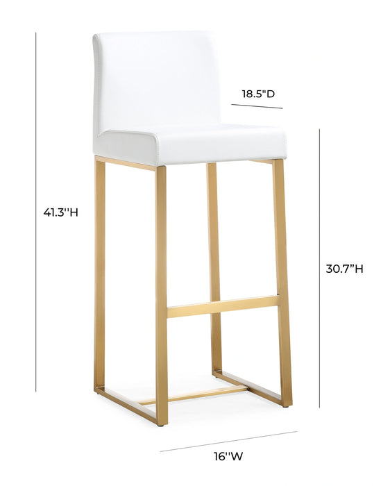 Denmark Performance Vegan Leather Stool - Set of 2