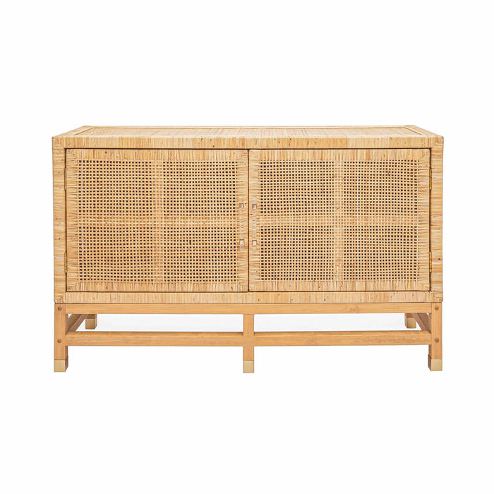 Amara 54" Woven Rattan Buffet