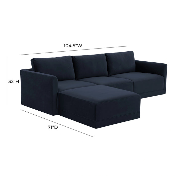Willow 4-Piece Sectional