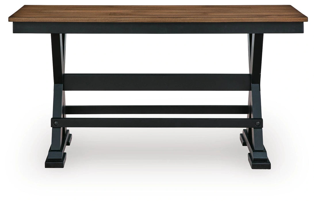 Wildenauer 48" Counter Height Bench - Dream Home Furniture & Mattress (Waite Park, MN)