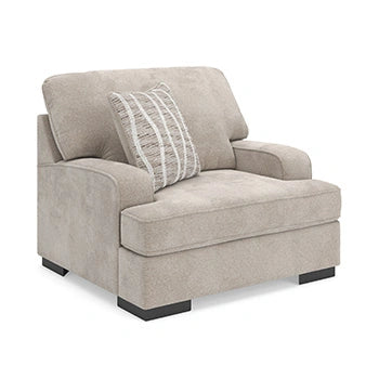 High Profile Chair & Ottoman Living Room Set - Dream Home Furniture & Mattress (Waite Park, MN)