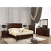 Spruce Full & Queen Bed Chrome & Expressso - Dream Home Furniture & Mattress (Waite Park, MN)