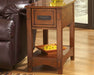 Breegin Chairside End Table - Dream Home Furniture & Mattress (Waite Park, MN)
