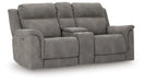 Next-Gen DuraPella Power Reclining Loveseat with Console - Dream Home Furniture & Mattress (Waite Park, MN)