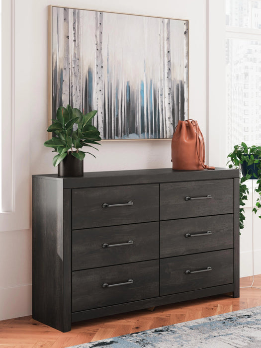 Hollivern Dresser and Mirror - Dream Home Furniture & Mattress (Waite Park, MN)
