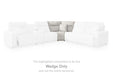 Modmax II Power Reclining Sectional with Audio Consoles - Dream Home Furniture & Mattress (Waite Park, MN)