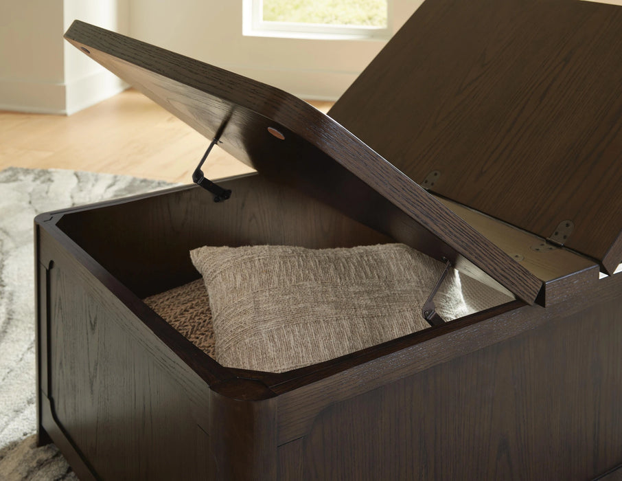 Breckington Coffee Table With Storage - Dream Home Furniture & Mattress (Waite Park, MN)