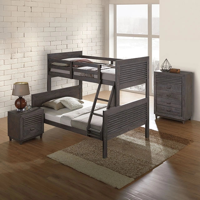 Witham Twin/Full & Twin/Twin Bunk Bed - Dream Home Furniture & Mattress (Waite Park, MN)