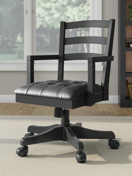 Wildenauer Home Office Desk Chair - Dream Home Furniture & Mattress (Waite Park, MN)