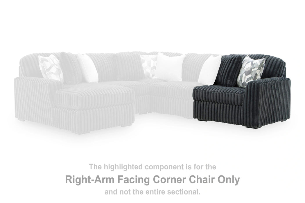 Midnight-Madness Sectional Sofa - Dream Home Furniture & Mattress (Waite Park, MN)
