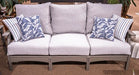 Cove Beach Outdoor Sofa with Cushion - Dream Home Furniture & Mattress (Waite Park, MN)