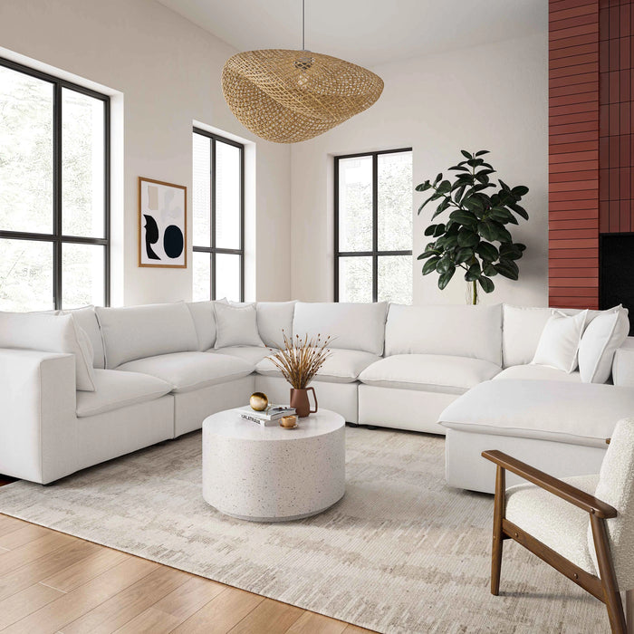Cali 7-Piece Modular Large Chaise Sectional