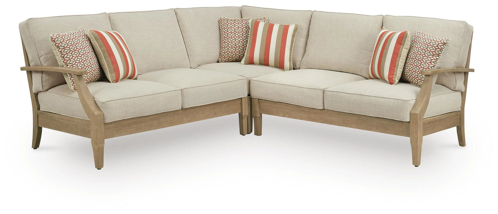 Clare View Outdoor Sectional - Dream Home Furniture & Mattress (Waite Park, MN)