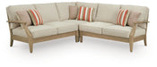 Clare View Outdoor Sectional - Dream Home Furniture & Mattress (Waite Park, MN)