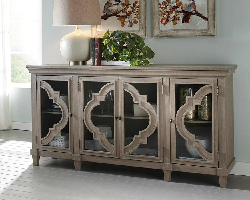 Fossil Ridge Accent Cabinet - Dream Home Furniture & Mattress (Waite Park, MN)
