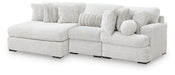 Cuddle Plush Sectional with Chaise - Dream Home Furniture & Mattress (Waite Park, MN)