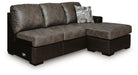 Castille Way Sectional with Chaise - Dream Home Furniture & Mattress (Waite Park, MN)