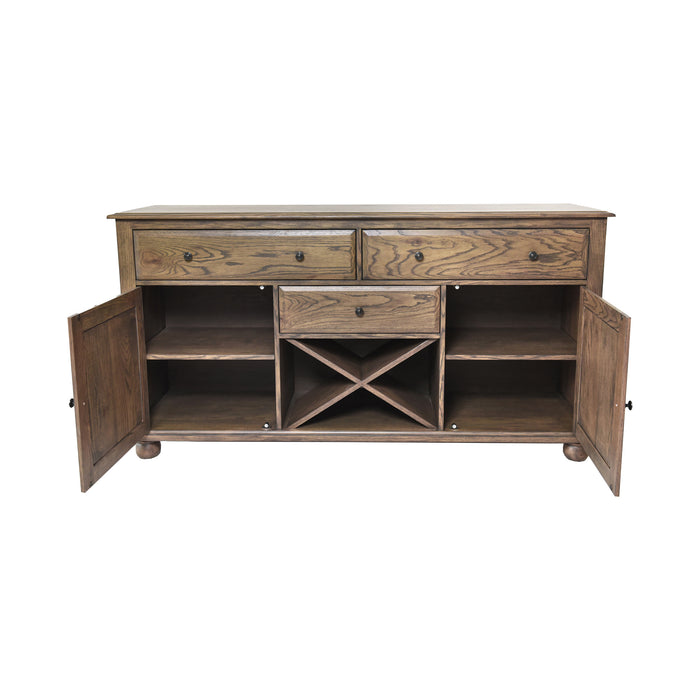 Colonial Oak Sideboard - Dream Home Furniture & Mattress (Waite Park, MN)