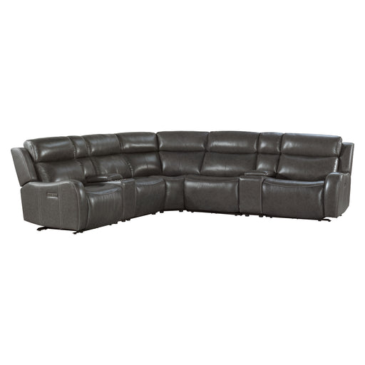 Wainwright Dual-Power Sectional Set - Dream Home Furniture & Mattress (Waite Park, MN)