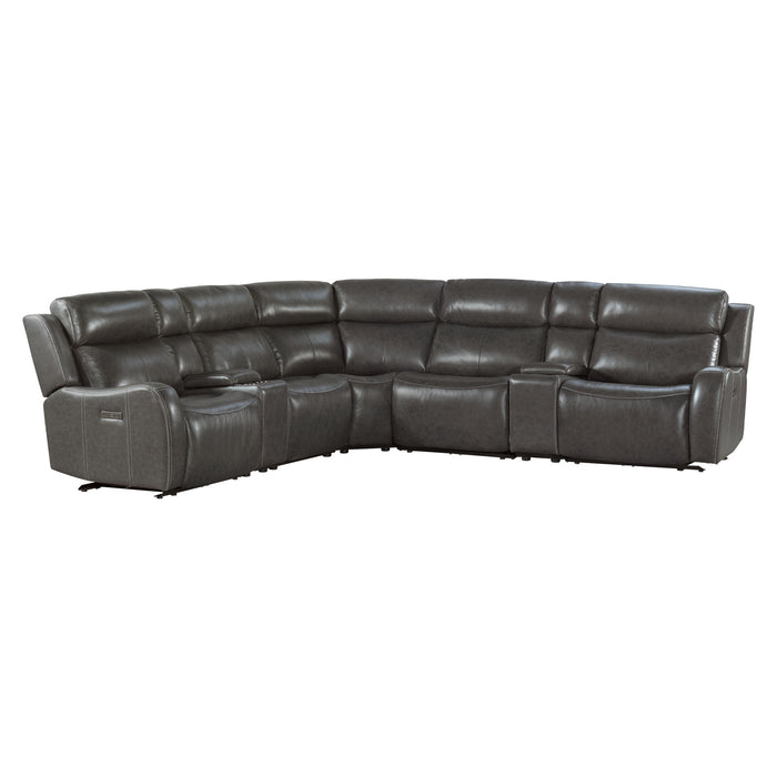 Wainwright Dual-Power Sectional Set - Dream Home Furniture & Mattress (Waite Park, MN)