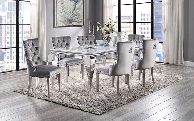 Neuveville 7 Pc Dining Table Set - Dream Home Furniture & Mattress (Waite Park, MN)