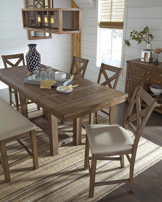 Moriville Counter Height Dining Set - Dream Home Furniture & Mattress (Waite Park, MN)
