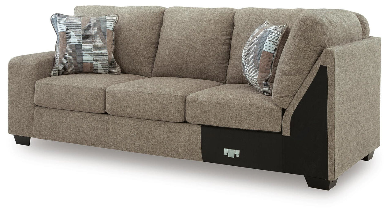 Newellen Sectional with Chaise - Dream Home Furniture & Mattress (Waite Park, MN)