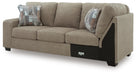 Newellen Sectional with Chaise - Dream Home Furniture & Mattress (Waite Park, MN)