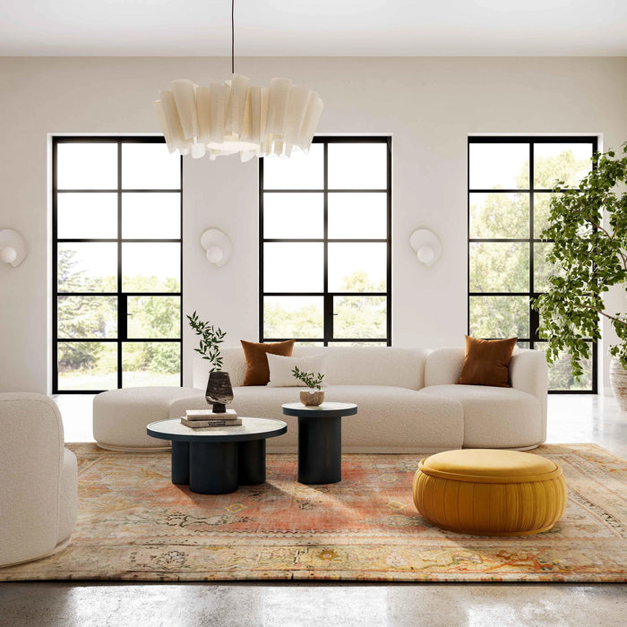 Fickle Cream Boucle Modular Sofa