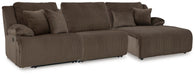 Top Tier Reclining Sofa Chaise Sectional - Dream Home Furniture & Mattress (Waite Park, MN)