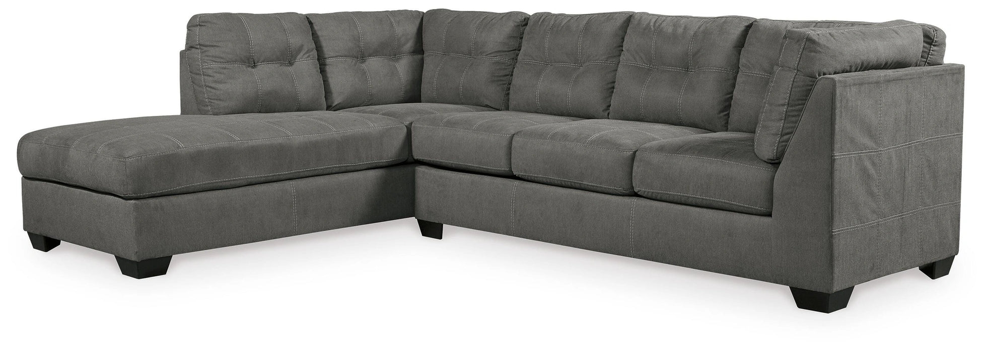 Pitkin 2-Piece Sectional with Chaise - Dream Home Furniture & Mattress (Waite Park, MN)