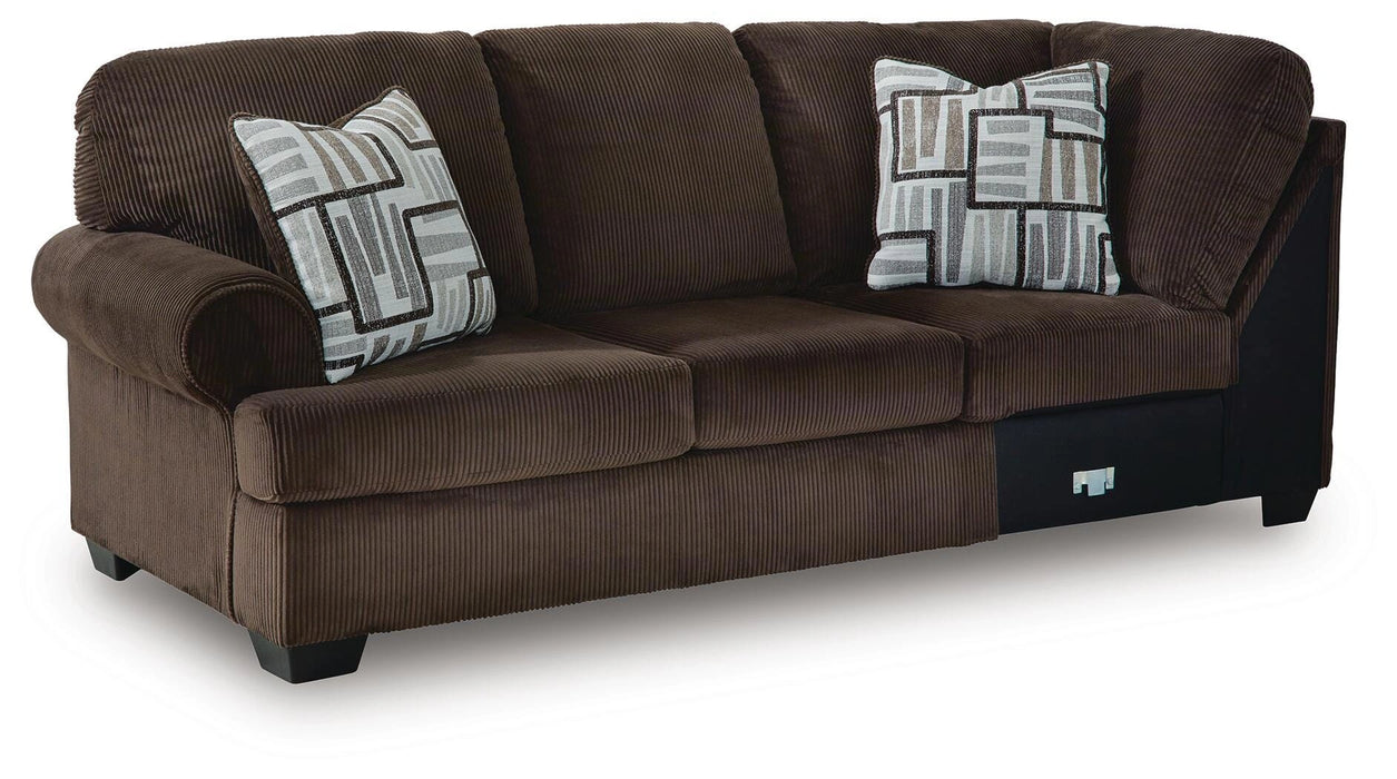 Kimlee Sectional with Chaise - Dream Home Furniture & Mattress (Waite Park, MN)