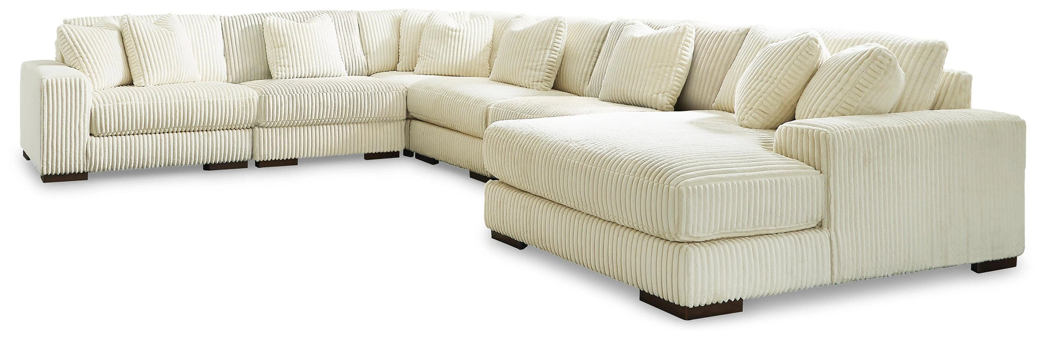 Lindyn Sectional with Chaise - Dream Home Furniture & Mattress (Waite Park, MN)