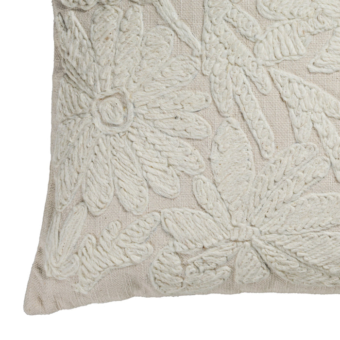 Tabitha Embroidered Throw Pillow