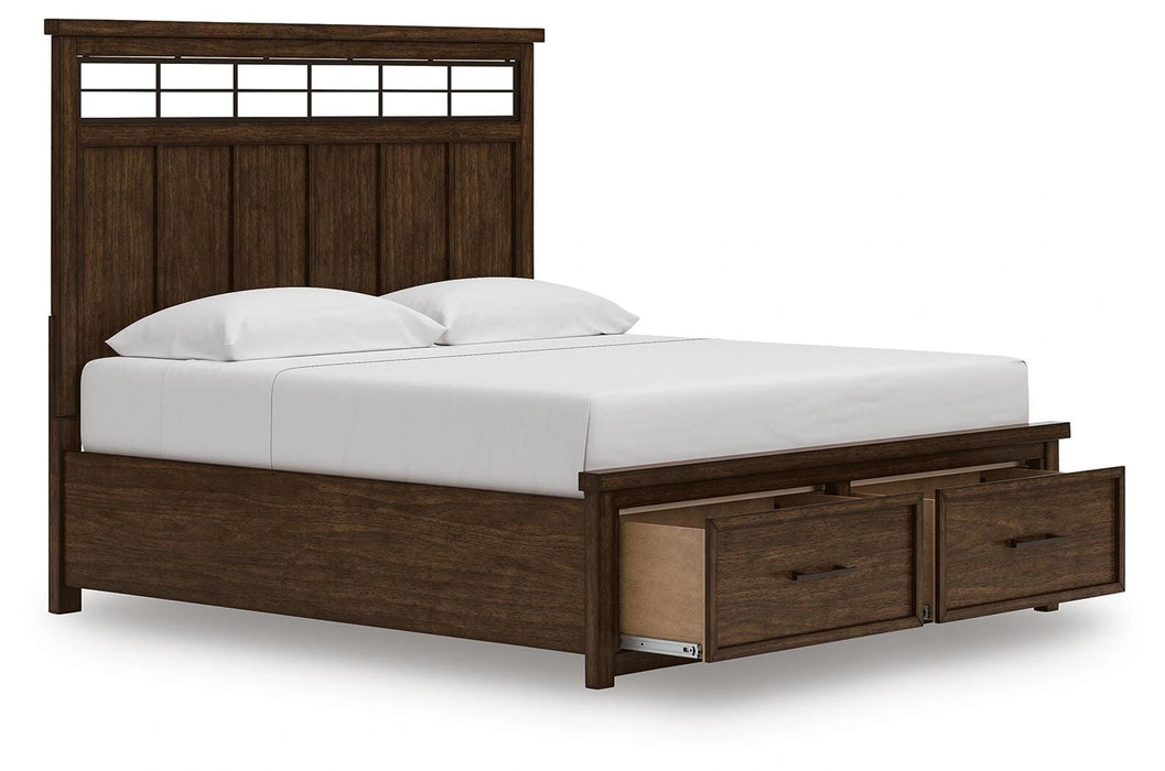 Taffenbrook Panel Storage Bed - Dream Home Furniture & Mattress (Waite Park, MN)