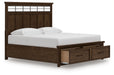 Taffenbrook Panel Storage Bed - Dream Home Furniture & Mattress (Waite Park, MN)