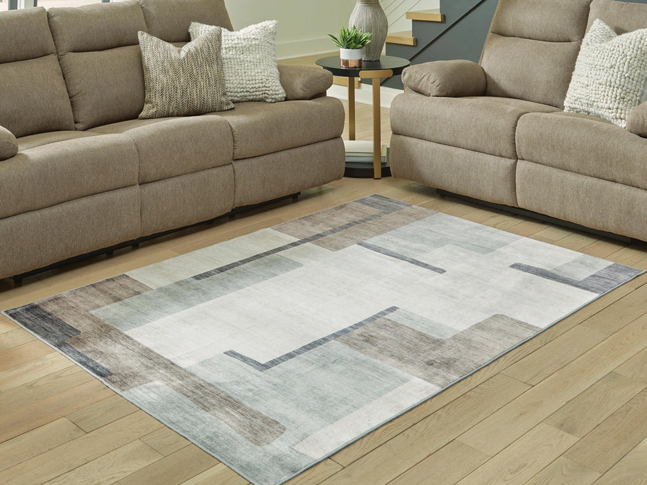 Larkport Washable Area Rug - Dream Home Furniture & Mattress (Waite Park, MN)