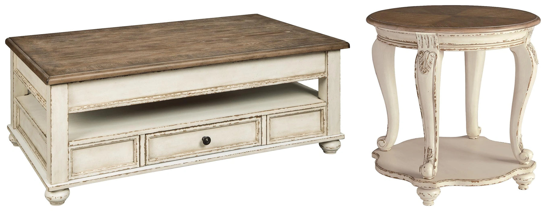 Realyn Table Set - Dream Home Furniture & Mattress (Waite Park, MN)