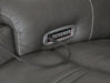 5Z - Pittson Power Sectional Reclining Sofa - Dream Home Furniture & Mattress (Waite Park, MN)