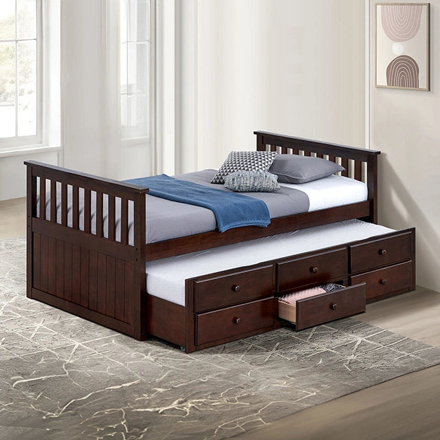 Clemens Captain Bed - Dream Home Furniture & Mattress (Waite Park, MN)